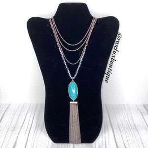 Turquoise Stone Necklace